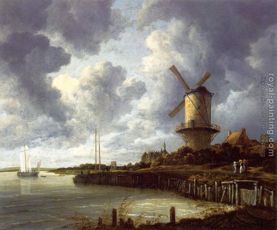 Jacob Van Ruisdael : Mill at Wijk near Duursteede